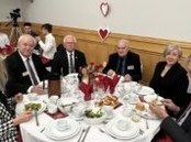 Guests at the business dinner