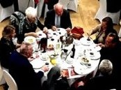 Guests at the business dinner